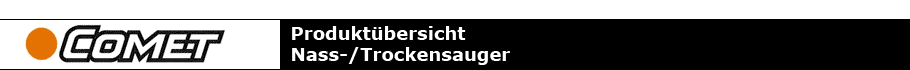 Banner Comet Nass-/Trockensauger, Industriestaubsauger