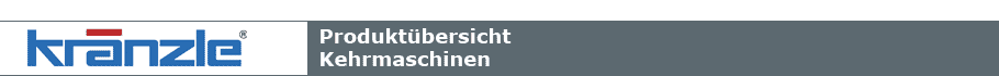 Banner Kränzle Kehrmaschinen
